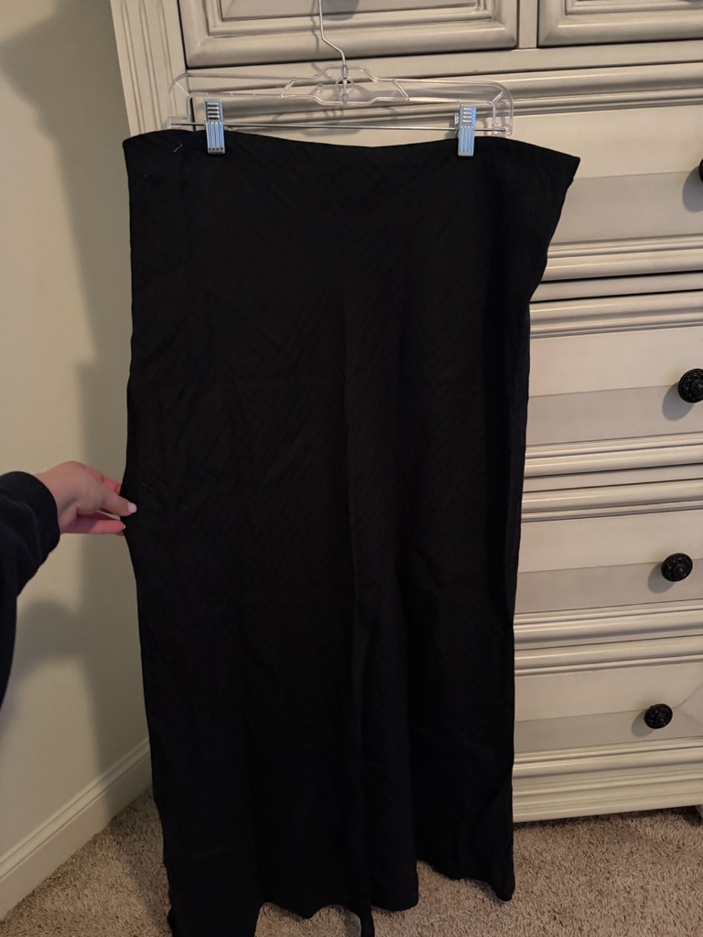 Eileen Fisher Black Skirt Slip